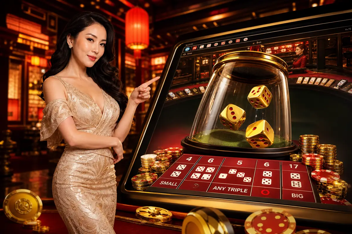 mmc888 Casino dealer baccarat siaran langsung